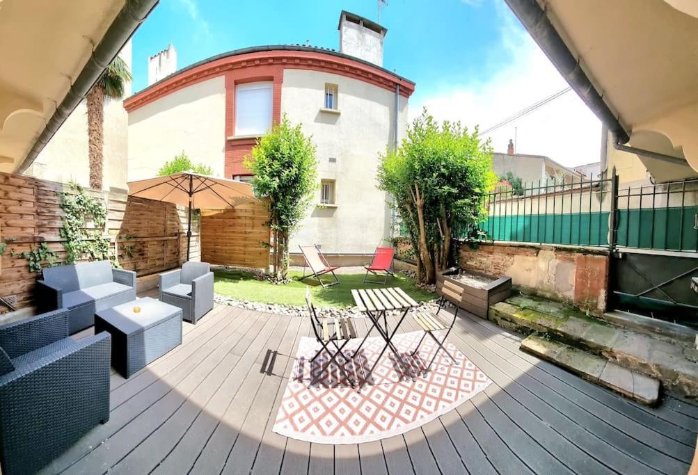 T2 Cosy & Garden - Hypercentre - Gare - Wifi Apartamento Toulouse Exterior foto